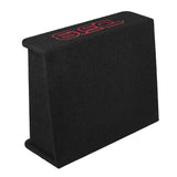 DS18 SB12A 12-Inch Shallow Subwoofer with Enclosure and 350W RMS Amplified System for Car Audio