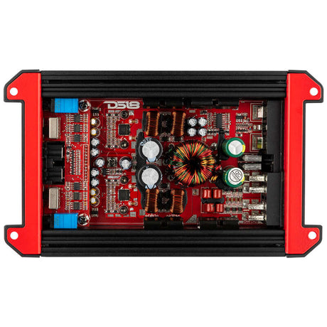 DS18 G1000.4D 4-Channel Car Amplifier – 4 x 150 Watts RMS at 2 Ohm, Fits Most Vehicles