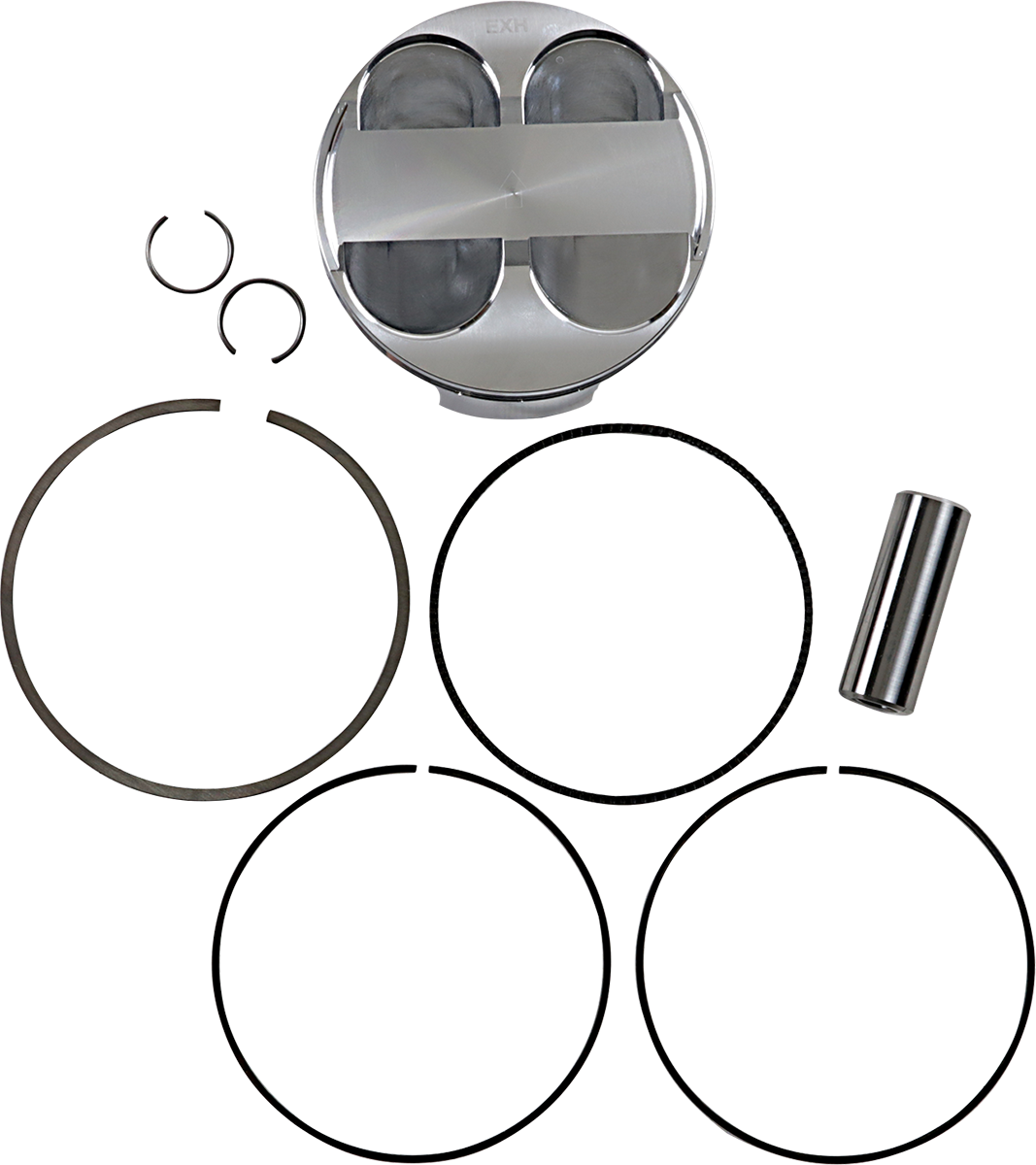 JE PISTONS Piston Kit - 96.00 mm - 12.8:1 CR - Kawasaki 284855