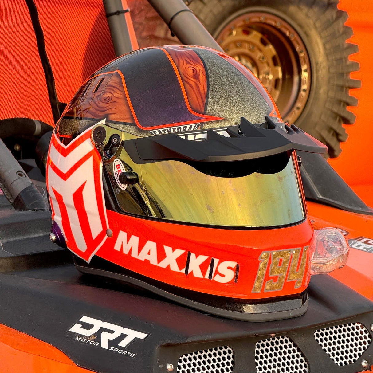 DRT Helmet Shield Visor Kit - Wes Miller Signature Series Edition