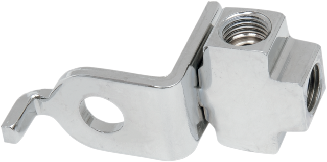 Drag Specialties Brake Line Tee - Front Part Number 71277 for Harley-Davidson Motorcycles