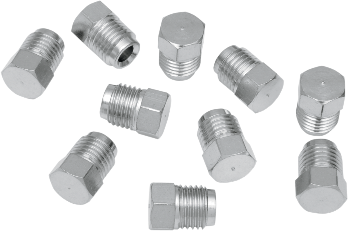 Drag Specialties Brake Line T-Junction Plugs Part Number 72786 for Harley-Davidson Motorcycles