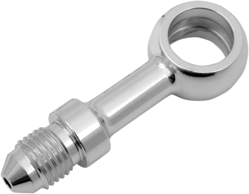 Drag Specialties Banjo Fitting - 7/16 inch Straight - Part Number 152 for Harley Davidson Touring and Softail Models