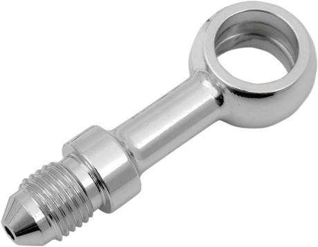 Drag Specialties Banjo Fitting - 7/16 inch Straight - Part Number 152 for Harley Davidson Touring and Softail Models
