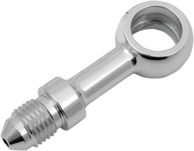 Drag Specialties Banjo Fitting - 7/16 inch Straight - Part Number 152 for Harley Davidson Touring and Softail Models