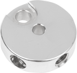 Drag Specialties Front Brake Junction with 3/8-24 Inverted Flare – Fits Harley Davidson Touring and Softail Models