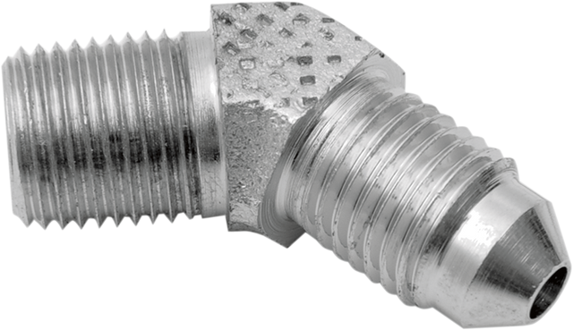 DRAG SPECIALTIES #3 Male Fitting - 1/8 inch - 45° for Harley Davidson and Cruiser Motorcycles