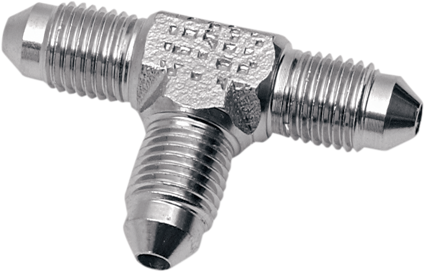 Drag Specialties #3 Male Fitting Tee Adapter 298 for Harley-Davidson and Custom Motorcycles