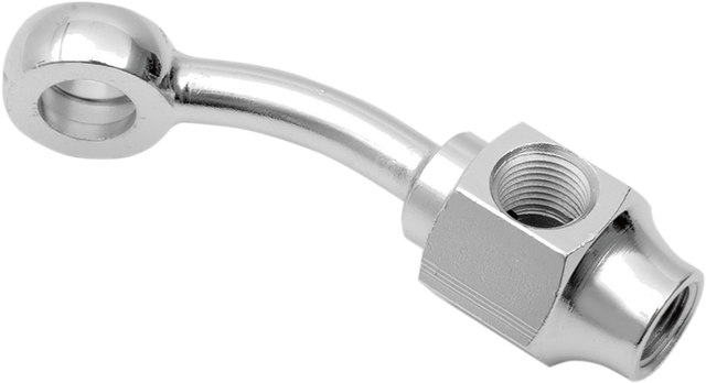 Drag Specialties Banjo Fitting 3/8" x 1/8" NPT 35° for Harley-Davidson and Cruiser Motorcycles - Part Number 300