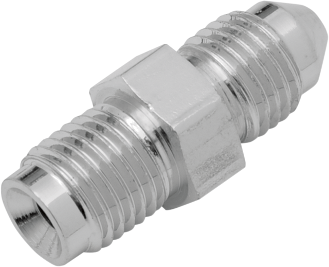 Drag Specialties #3 Male Fitting - 3/8 inch Inverted Flare Straight | Fits Harley Davidson and Touring Models