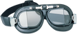 DRAG SPECIALTIES Red Baron Goggle - Flat Black with Tinted Lens for Motorcycle Helmets - Part Number 220001-BX3