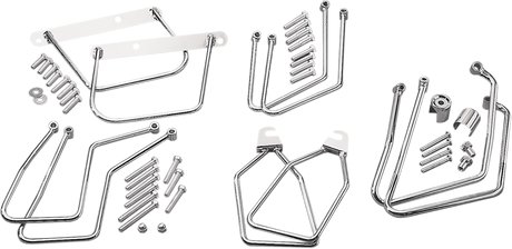 Drag Specialties Saddlebag Support for Harley FX Models 1971-1986, Part No. 77-0030