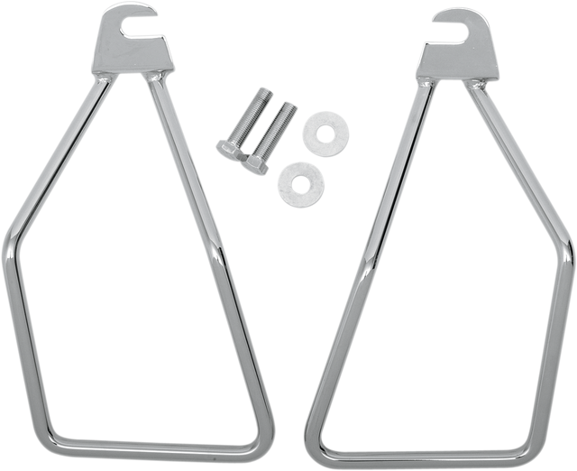 Drag Specialties Saddlebag Supports for Harley FX/FL 1984-1999 - Part #77-0029