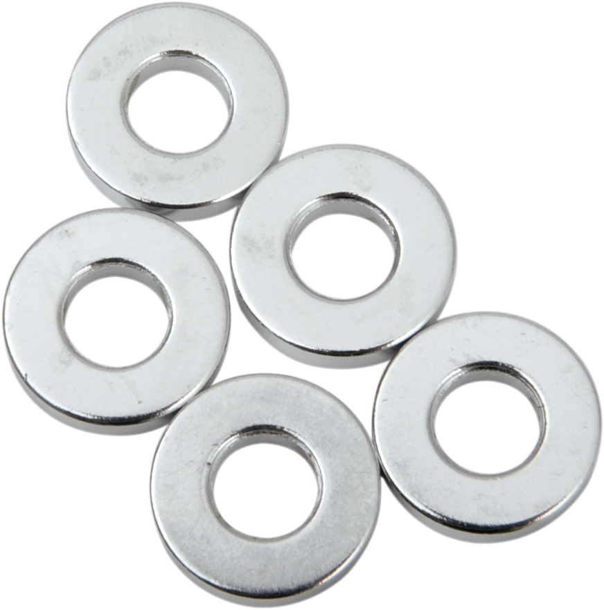 Drag Specialties MPB501 Chrome Spacer Pack for Harley-Davidson and Indian Motorcycles