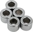 Drag Specialties MPB510 Chrome Spacer Kit for Harley-Davidson Motorcycles (5/16" x 5/8" x 1/2")