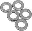 Drag Specialties MPB513 Chrome Spacer Kit for Harley-Davidson Motorcycles - 3/8" x 3/4" x 1/8"