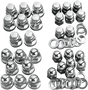 DRAG SPECIALTIES Acorn Bolt and Nut Set MK236 for Harley Davidson Touring Models