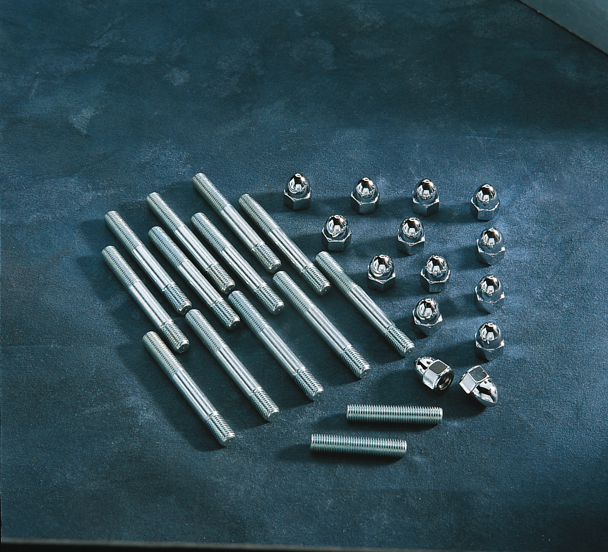 DRAG SPECIALTIES Acorn Nut and Washer Set MK228 for Harley-Davidson Touring and Softail Models