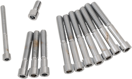Drag Specialties MK346S Primary Cover Bolt Kit for Harley-Davidson Sportster '71-'76