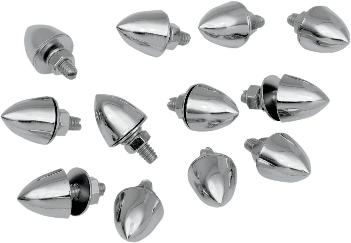 Drag Specialties Krommets with 6 mm Stud - Part Number 03-010012-BC202 for Harley-Davidson Motorcycles