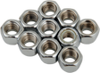 DRAG SPECIALTIES Nylon Chrome Insert Nuts - 3/8"-16, Part Number MPB277, for Harley-Davidson and V-Twin Motorcycles