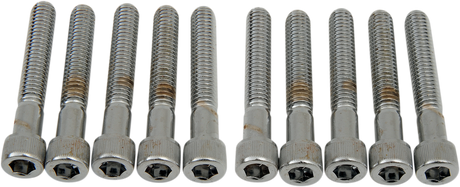 DRAG SPECIALTIES MPB221 Coarse-Thread Socket-Head Bolts, 5/16-18 x 2 inch, Pack of 10, Fits Harley-Davidson Motorcycles