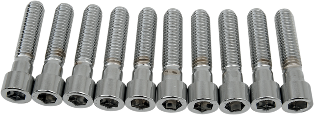 DRAG SPECIALTIES MPB241S Socket-Head Bolts - Coarse Thread 3/8-16 x 1-3/4 inch for Harley Davidson and Cruiser Motorcycles
