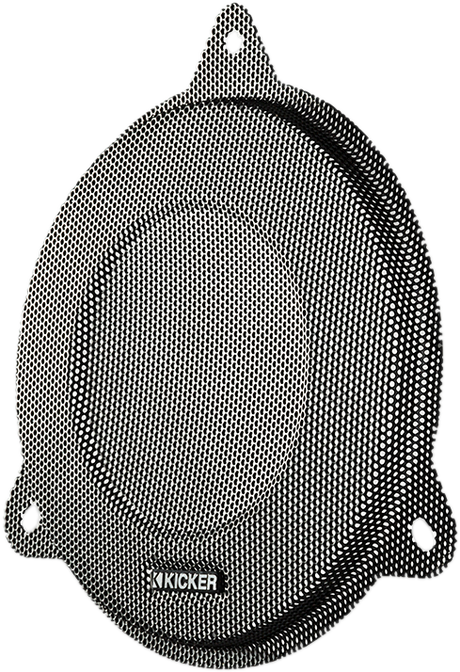 KICKER Batwing Speaker Grilles - FLHT 45HDSG | Durable Steel Mesh Cover for Harley-Davidson FLHT Models