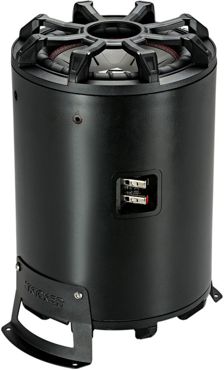 KICKER 8-Inch Weatherproof Subwoofer 300W 4 Ohm - Model 46CWTB84 for Marine, Off-Road, and Vehicle Applications