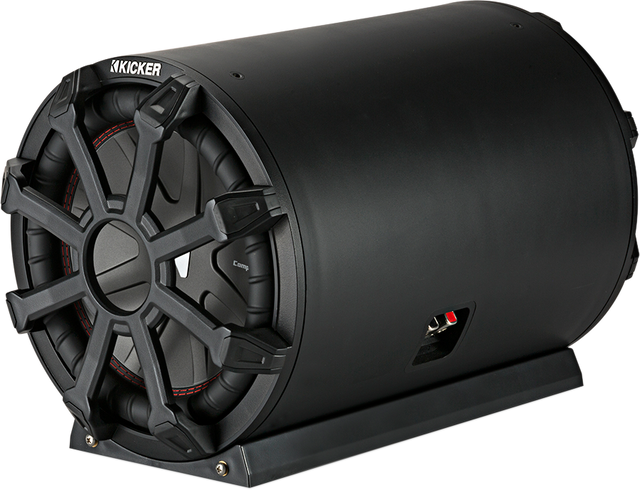 KICKER 10-Inch Weatherproof CompR Subwoofer 600W RMS - Ideal for Car, Truck, or Marine Audio