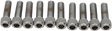 DRAG SPECIALTIES MPB212 Socket-Head Replacement Bolts for Harley-Davidson Motorcycles, 1/4"-28 x 1" - 10 Pack