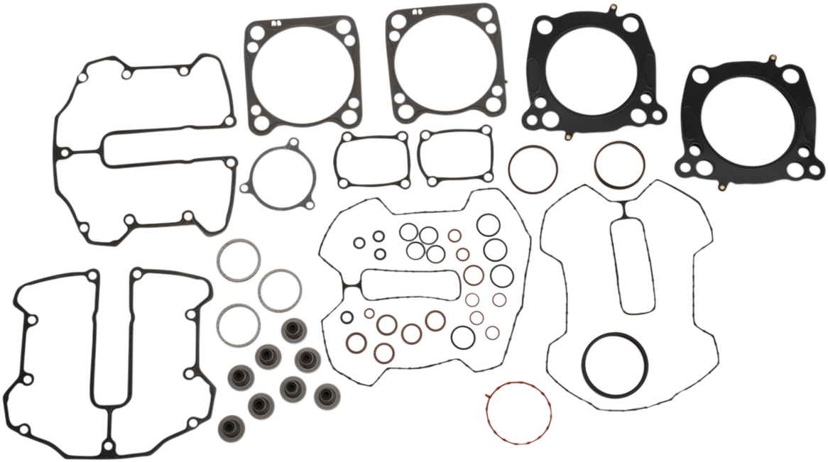 Cometic Top End Gasket Kit with 0.040 Inch Head Gasket for M8 Vehicles - Part C10217