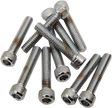 DRAG SPECIALTIES MPB189 Replacement Socket-Head Bolts for Harley-Davidson Motorcycles (Fits 1990-2023 Models)