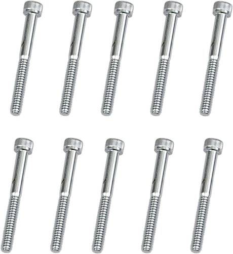 DRAG SPECIALTIES MPB199 Replacement Socket-Head Bolts for Harley-Davidson Motorcycles, 10 Pack