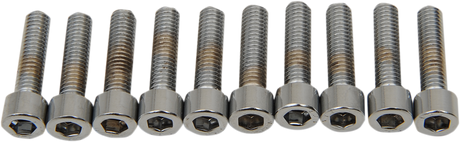 DRAG SPECIALTIES MPB203S Replacement Socket-Head Bolts for Harley-Davidson Motorcycles, 10 Pack