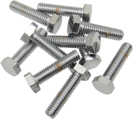 DRAG SPECIALTIES Chrome Hex-Head Bolts - 5/16"-18 x 1-1/2" - Model MPB127 for Harley-Davidson Motorcycles