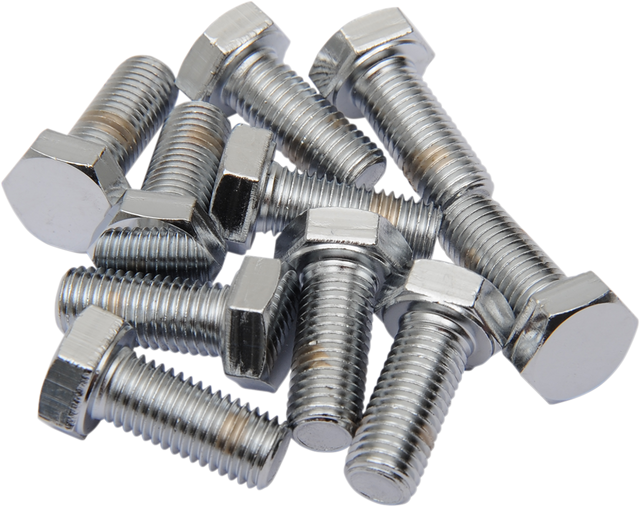 DRAG SPECIALTIES MPB146 Fine Thread Hex Head Bolts for Harley-Davidson Motorcycles, 5/16"-24 x 5/8", Pack of 10