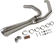 BASSANI XHAUST Short 2:1 Exhaust for FL - Stainless Steel 1F42SS