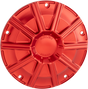 ARLEN NESS 10-Gauge Derby Cover - Red - Touring/Trike 700-006