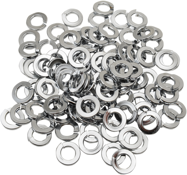 DRAG SPECIALTIES Lock Washers - 5/16 Inch Chrome MPB172 for Harley-Davidson Motorcycles