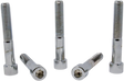 Drag Specialties MPB701S Replacement Socket-Head Bolts for Harley-Davidson Motorcycles (1/2"-13 x 3-1/4") - 5 Pack