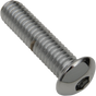 DRAG SPECIALTIES Button Head Replacement Bolts - 3/8 Inch-16 x 1-1/2 Inch, Pack of 5 for Harley-Davidson Motorcycles - Part MPB830