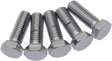 Drag Specialties Chrome Hex-Head Bolts - 1/2"-13 x 2" (MPB675) for Harley-Davidson and Cruiser Motorcycles