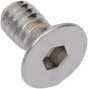 Drag Specialties Flat-Head Chrome Bolts - 1/4"-20 x 1/2" - Part #MPB574 - Replacement for Harley Davidson Motorcycles