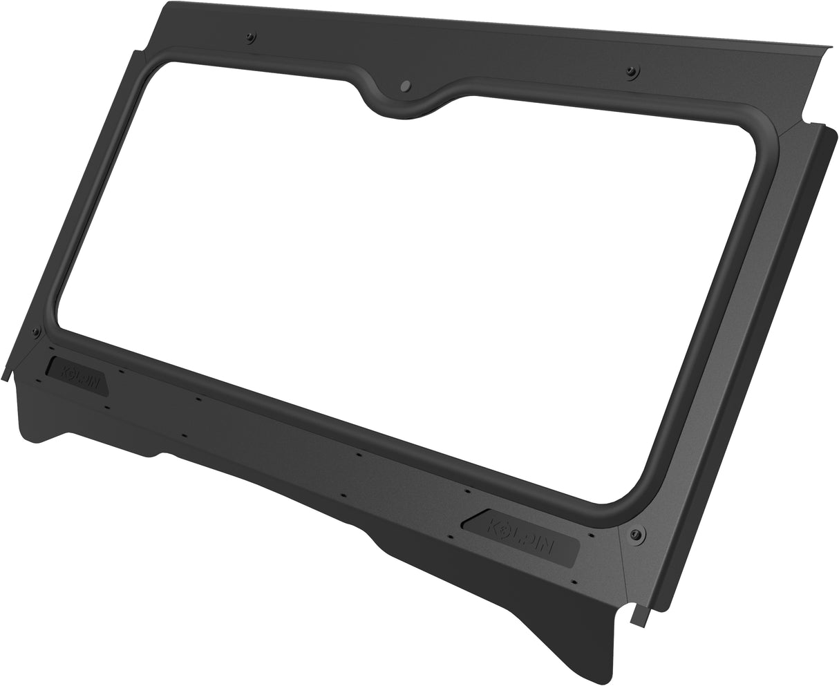 KOLPIN Glass Windshield for Honda Pioneer 1000 Models - Durable, Seamless Fit with Dual Vents