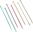 DRAG SPECIALTIES 10-6010C-10-HC3 Chrome 7-Inch Cable Ties - 10 Pack for Harley Davidson Motorcycles