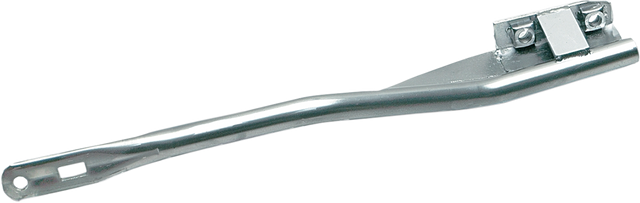 Drag Specialties Chrome Muffler Support Bracket - Part No. 209940 for Harley-Davidson Touring and Softail Models