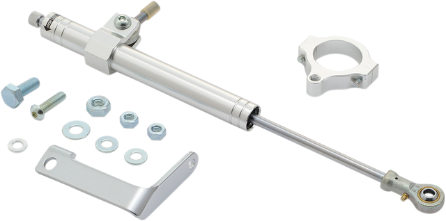 DRAG SPECIALTIES Chrome Steering Damper for Harley-Davidson FXD 1991-2005 - Part #36028-BC1