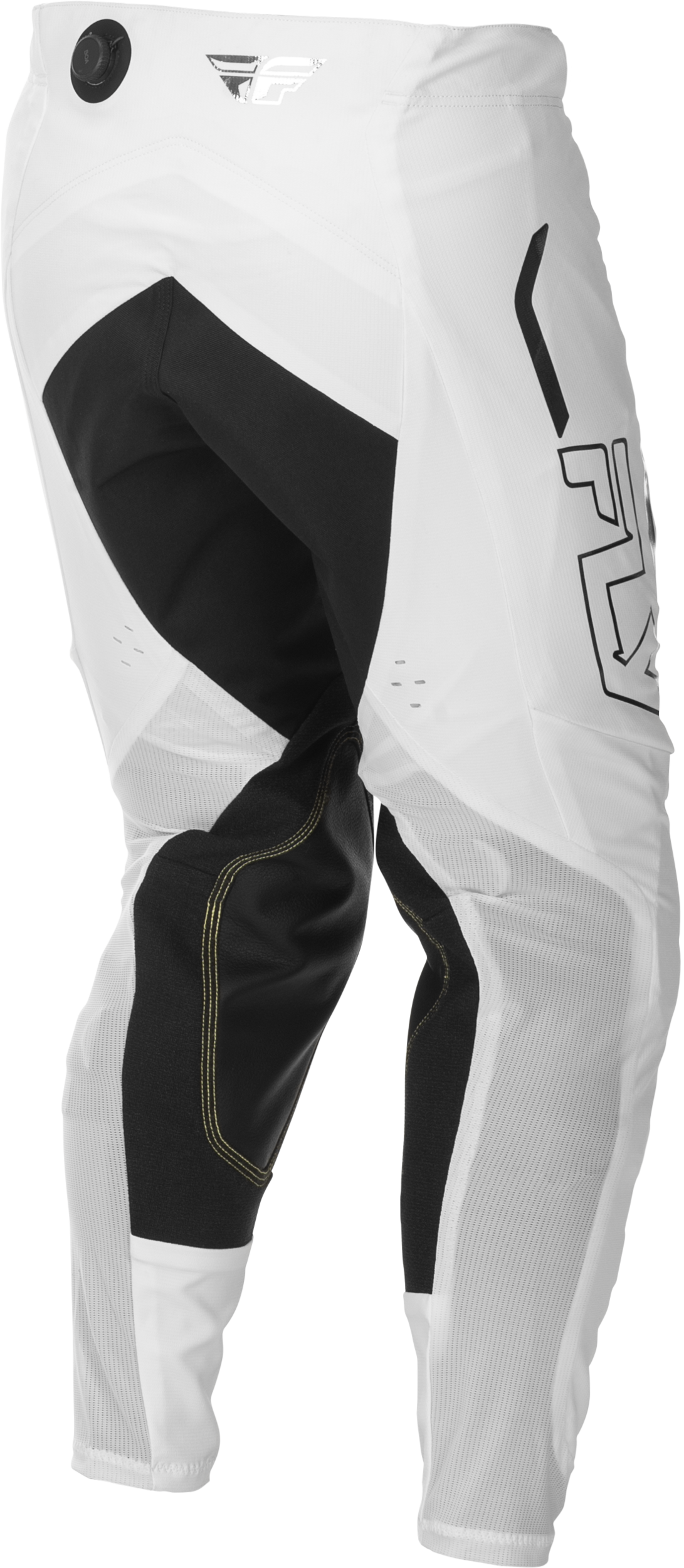 Fly Racing Evolution DST Le Flash Pants White/Silver Size 32 – Durable Off-Road Motorcycle Gear for Honda, Yamaha, Kawasaki, Suzuki, KTM, and More