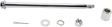 Drag Specialties Rear Chrome Axle Kit for Harley-Davidson Touring Models '80-'99, Part #16-0303-BC520